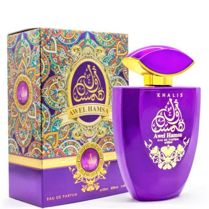 100 ml Eau de Perfume Awel Hamsa Fragancia floral afrutada para mujer 1 