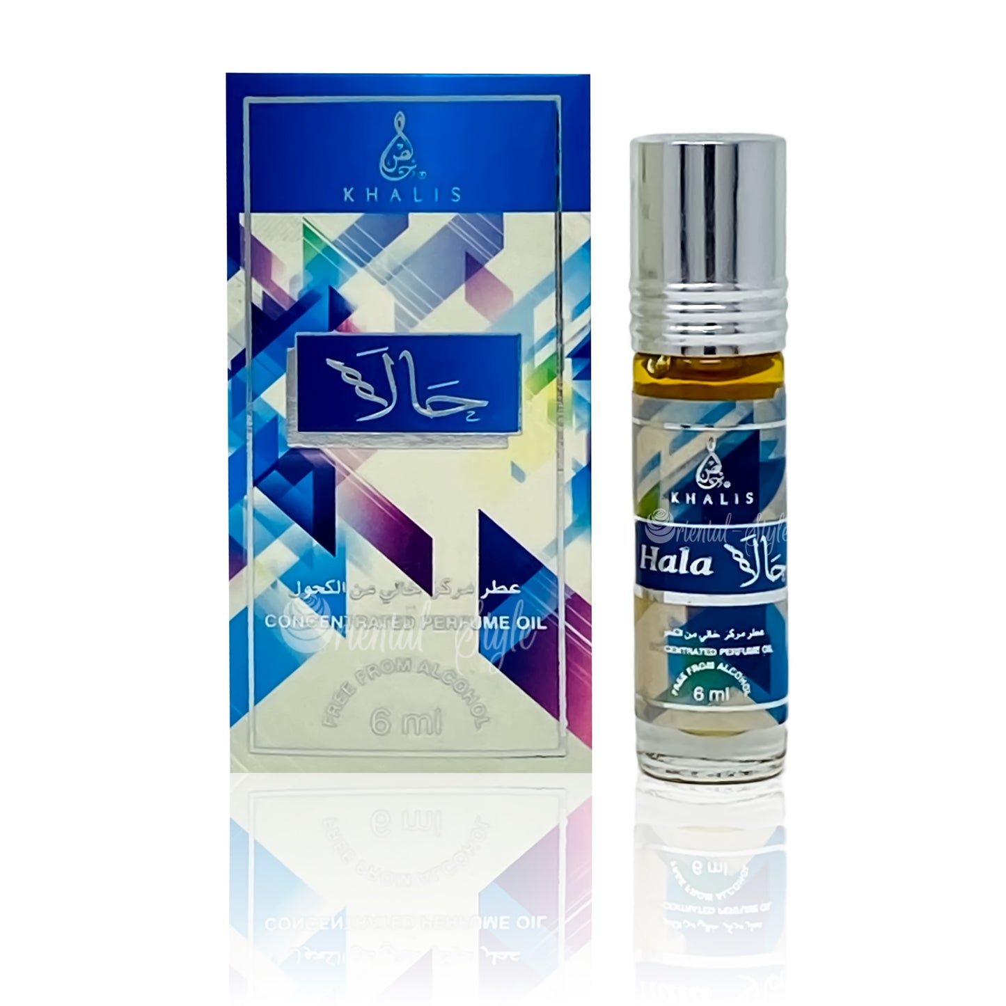 Aceite de perfume 6ml Hala almizclado ámbar vainilla fragancia para mujeres