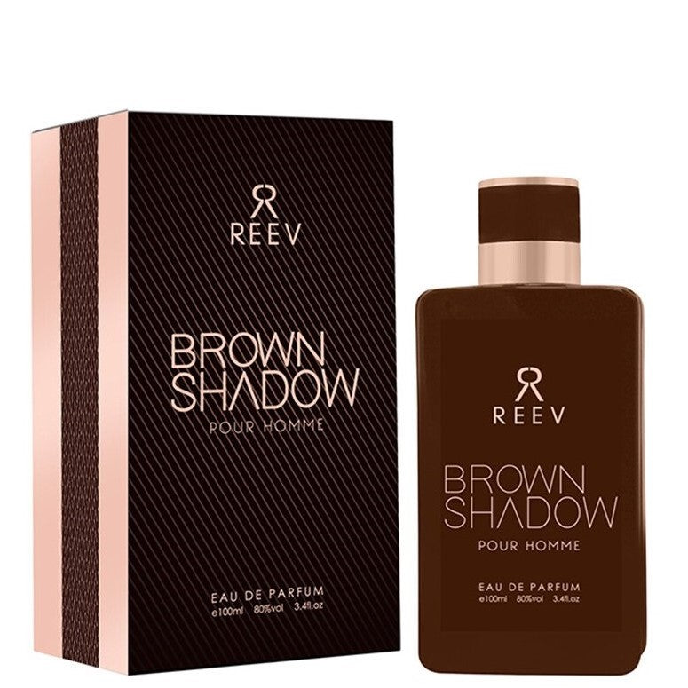 100 ml Eau de Perfume Brown Shadow Fragancia de sandalia cítrica para hombre