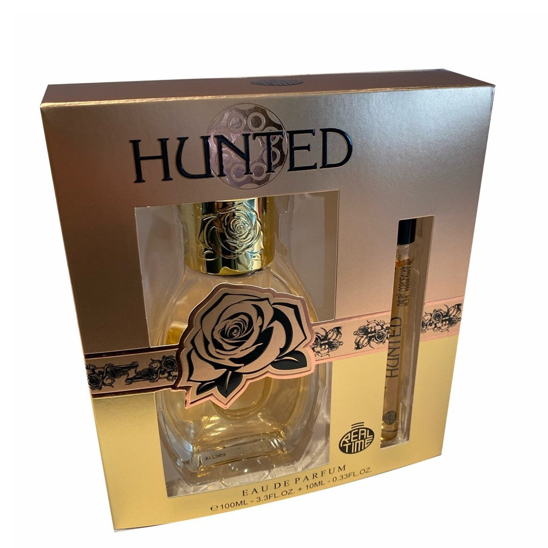 100 ml + 10 ml Eau de Perfume "HUNTED WOMEN" Fragancia Floral para Mujer