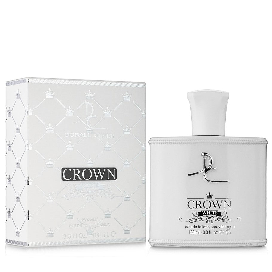 100 ml EDT "Crown White" Fragancia Cítrica Fresca para Hombre