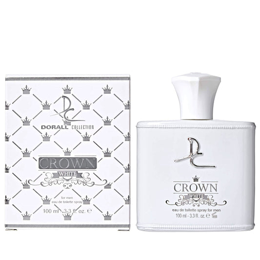 100 ml EDT "Crown White" Fragancia Cítrica Fresca para Hombre