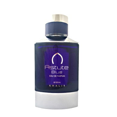100 ml Eau de Perfume ASTUTE BLUE Fragancia amaderada especiada para hombre