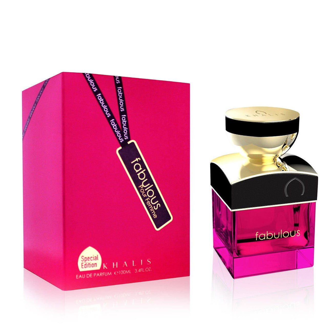 100 ml Eau de Perfume FABULOSO Fragancia Floral Almizcle para Mujer