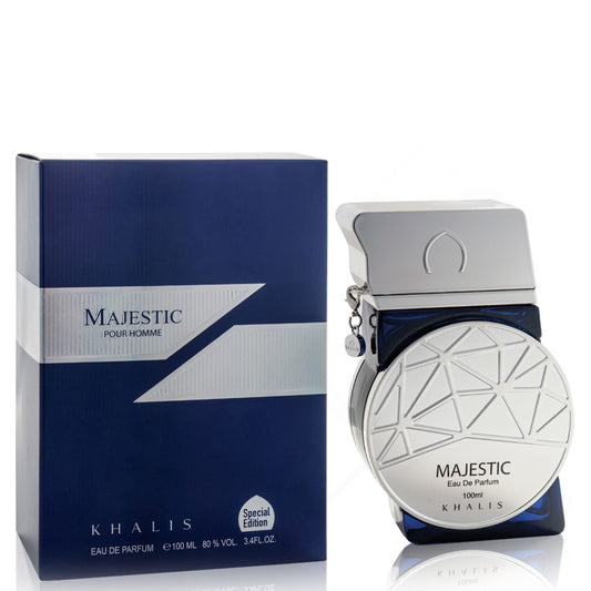 100 ml Eau de Perfume MAJESTIC Fragancia afrutada especiada para hombre