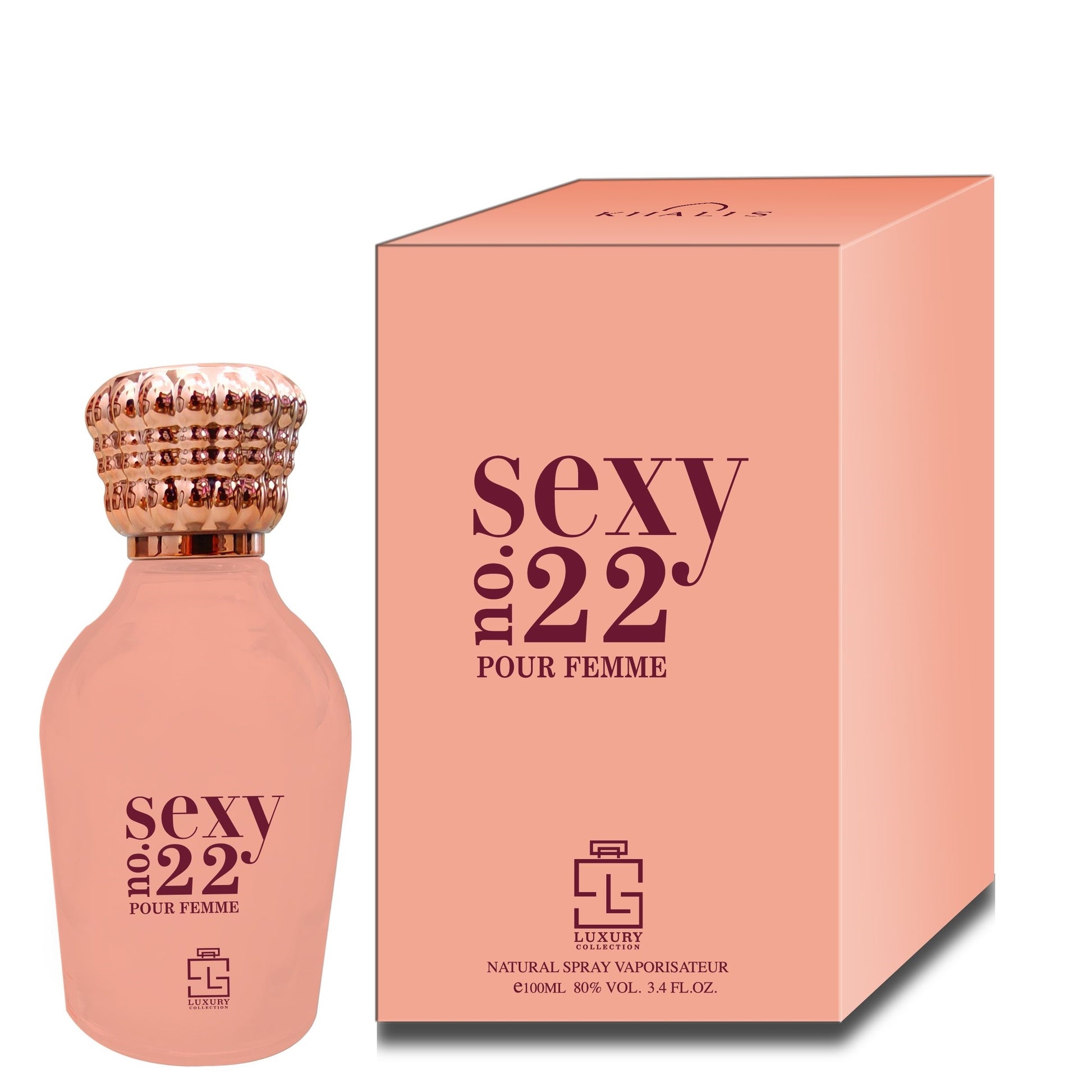 100 ml Eau de Perfume SEXY Fragancia dulce amaderada almizclada para mujer 1 