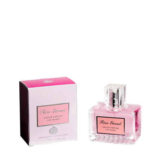 100 ml Eau de Parfum "Rêve Eternel" Floral - Fragancia Frutal para Mujer