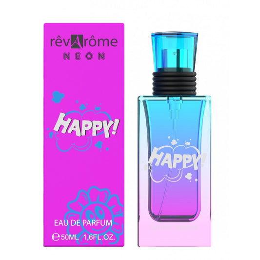 50ml Agua de perfume HAPPY. Una fragancia floral frutal para mujeres