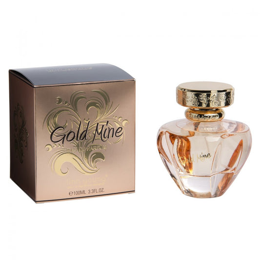 100ml GOLD MINE agua de perfume. Fragancia floral de rosa para mujeres