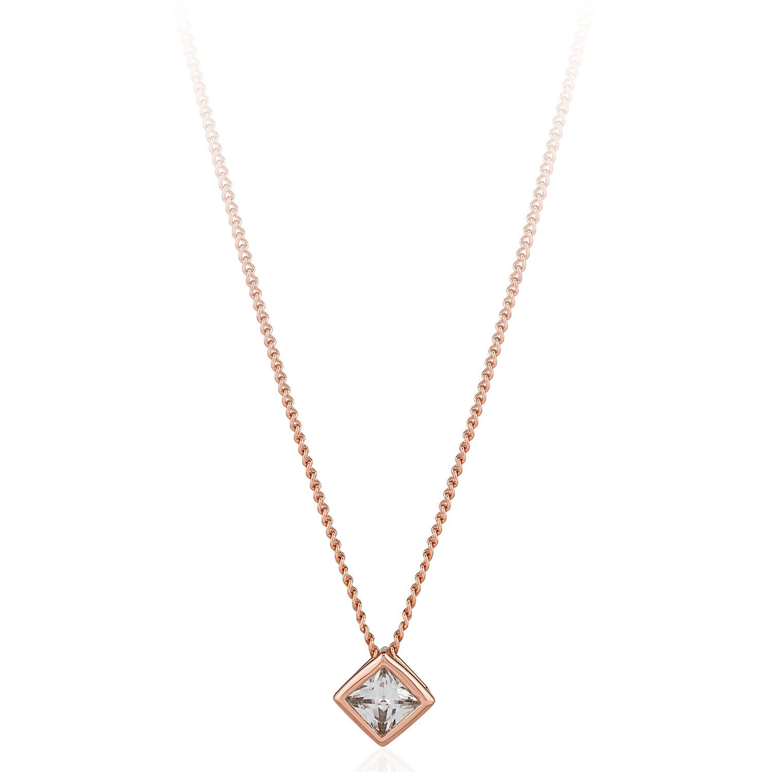 Conjunto de Aleación Bañado en Oro con Cristal Emporia® Blanco (Collar +Pendientes +Colgante ) 5 