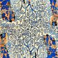 Pañuelo 100% Seda, 90 cm x 180 cm, impresionista Árbol de la vida de Klimt