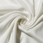 Bufanda 100% Cachemira Pashmina, 70 cm x 170 cm, Super Suave. Blanco Liso