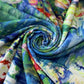 Bufanda de lana, 70 cm x 180 cm, Monet-Water Lilies Painting