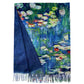 Bufanda de lana, 70 cm x 180 cm, Monet-Water Lilies Painting