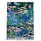 Bufanda de lana, 70 cm x 180 cm, Monet-Water Lilies Painting
