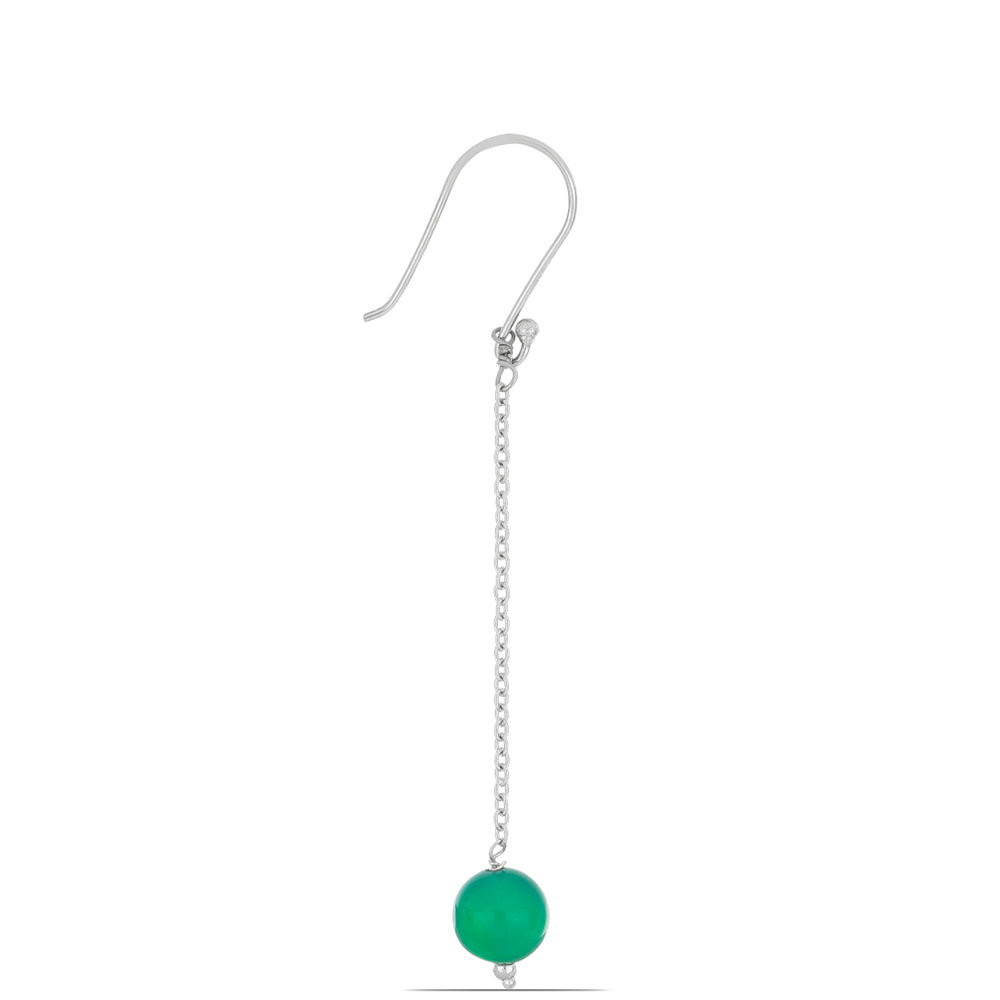 Conjunto de Plata con Cuarzo verde de Spruce Pine 5 