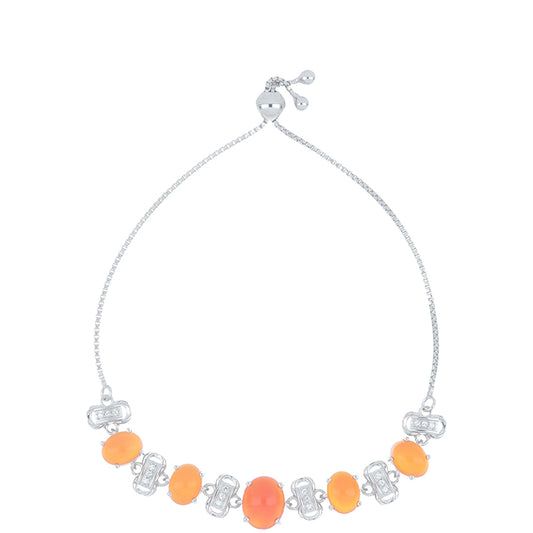 Pulsera de Plata con Cornalina de Tagebau