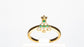 Conjunto de Aleación Bañado en Oro con Cristal Emporia® Rojo ( Anillo )