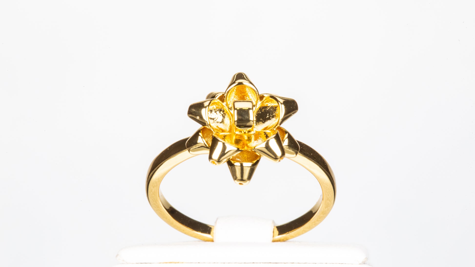 Conjunto de Aleación Bañado en Oro con Cristal Emporia® Rojo ( Anillo ) 9 