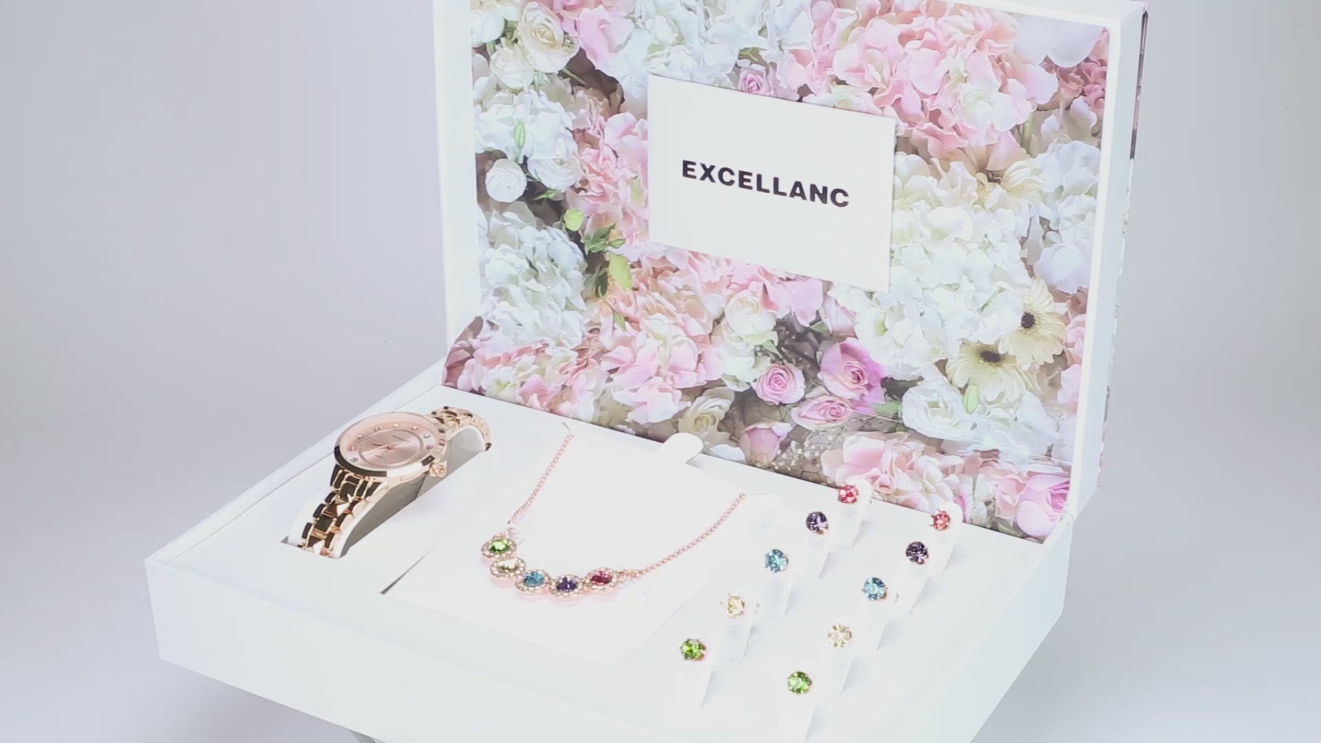 Conjunto Aleación con Cristal Emporia® Multicolor 3 