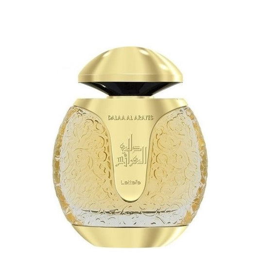 100 ml Eau De Parfum Dalaa Al Arayes Fragancia de jazmín picante dorado para mujeres y hombres